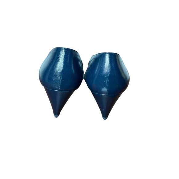 1980s Pappagallo peep toe shoes with cage sides Size 8.5 Narrow - Picture 4 of 6